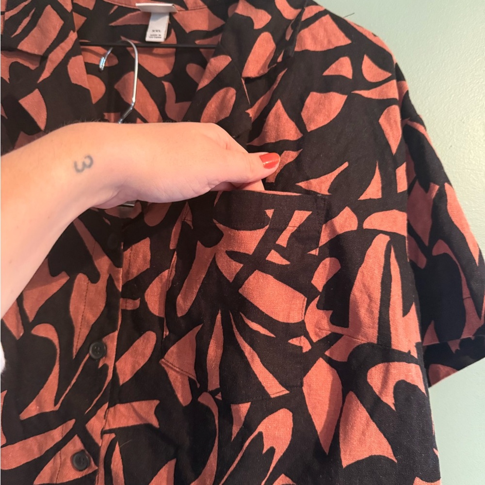 Black and Pink Abstract Patterned Set - Picture 6 of 10
